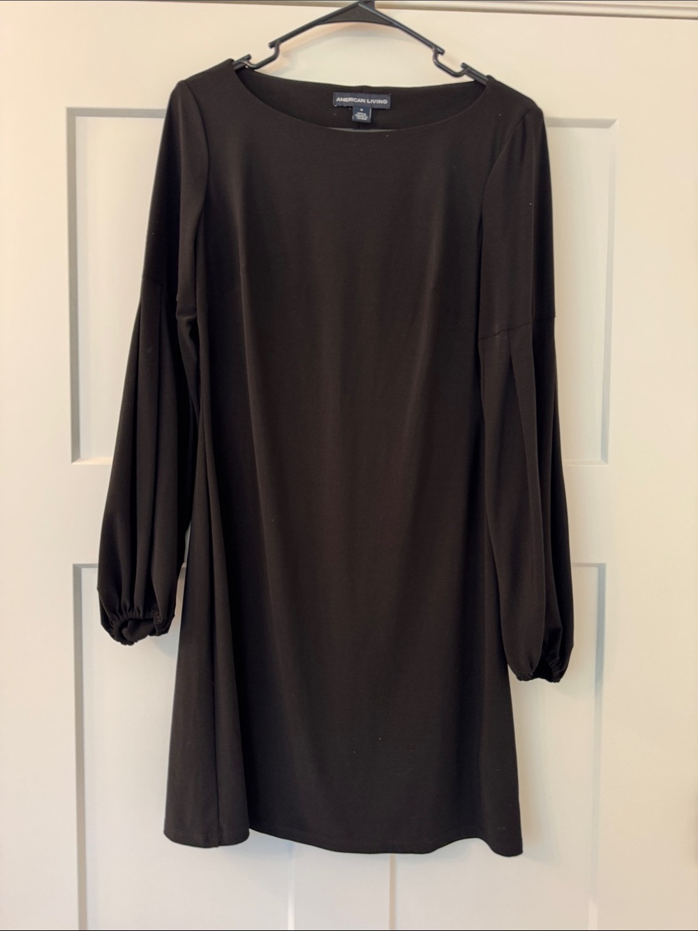 ‼️FLASH SALE ‼️ American Living Black Long-Sleeve A-Line Dress